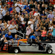 Image for article titled Tim Hudson Suffers Gruesome Ankle Injury, Taken Off Field On Cart